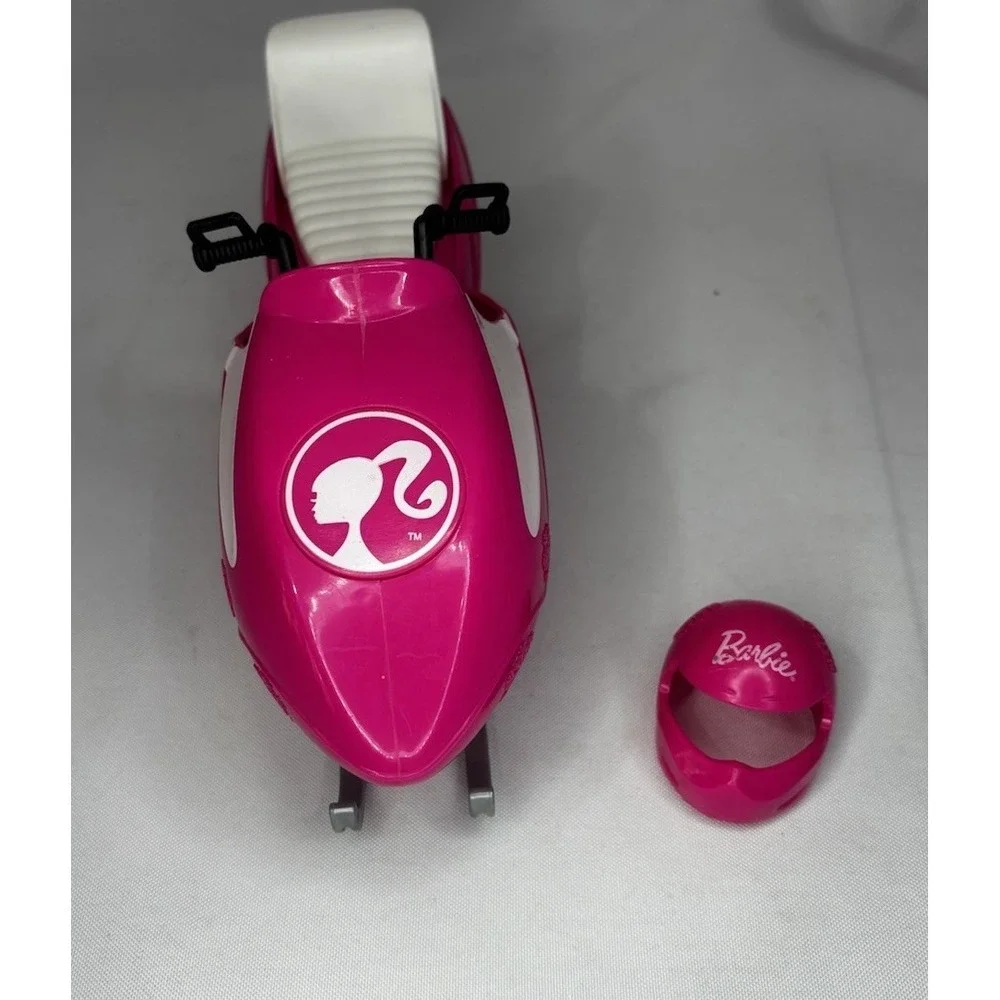 Mattel Barbie Helicopter Dreamhouse Adventures w/ Moped & Snowmobile